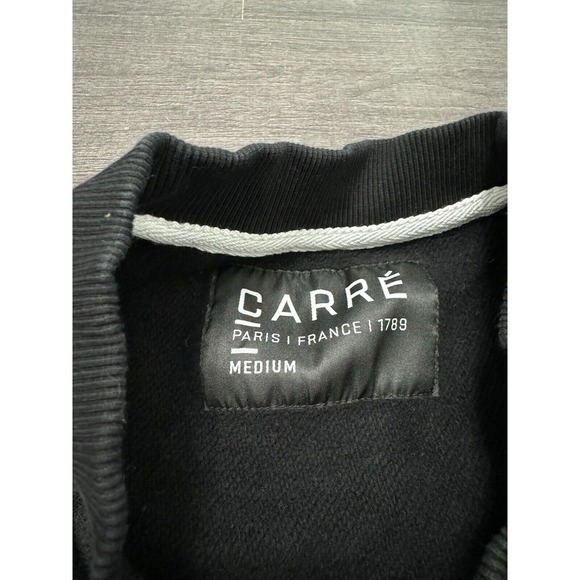 Carré Paris France Mens Long Sleeve Sweatshirt Crewneck Heather Medium Cotton - Picture 4 of 5